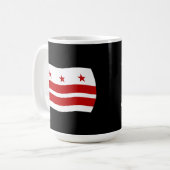 Mug Drapeau de Washington D.C. (Devant gauche)