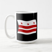 Mug Drapeau de Washington D.C. (Gauche)