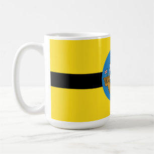 Mug Drapeau de Wellington City, New Zealand Magnet