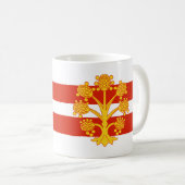 Mug Drapeau de Westmorland (Devant droit)