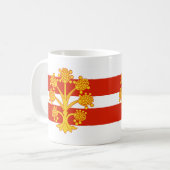 Mug Drapeau de Westmorland (Devant gauche)