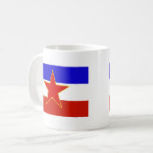 Mug Drapeau de Yougoslavie (Devant gauche)