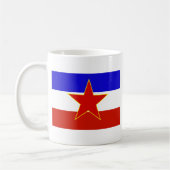 Mug Drapeau de Yougoslavie (Gauche)