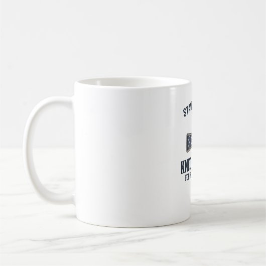 Mug Drapeau debout pour la conception de croix patriot (Gauche)