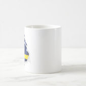 Mug Drapeau déchiré de Curaçao (Centre)