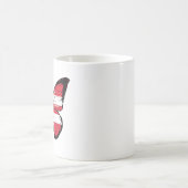 Mug Drapeau déchiré Porto Rico (Centre)