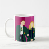 Mug Drapeau Derry Girls Lesbian Pride (Gauche)