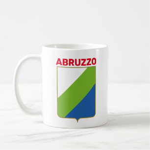 Mug Drapeau des Abruzzes (Italie)