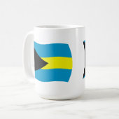 Mug Drapeau des Bahamas (Devant gauche)