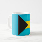 Mug Drapeau des Bahamas cool (Devant gauche)