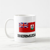 Mug Drapeau des Bermudes (Gauche)