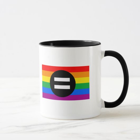 Mug Drapeau des droits des homosexuels (Droite)