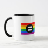 Mug Drapeau des droits des homosexuels (Gauche)