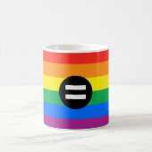 Mug Drapeau des droits gays (Centre)