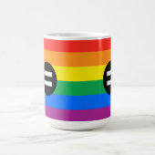 Mug Drapeau des droits gays (Centre)