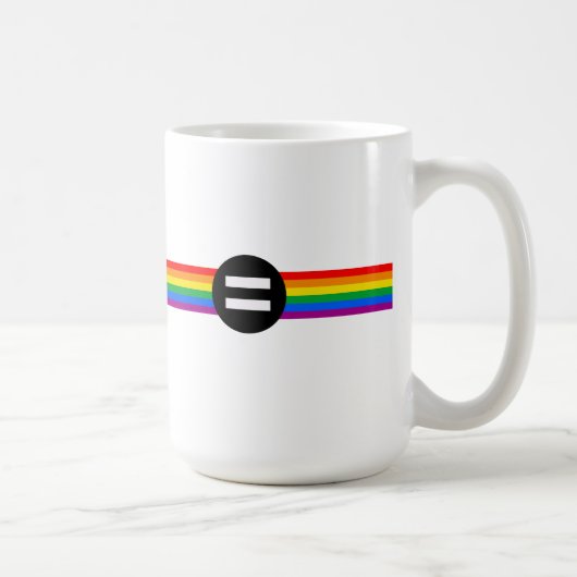 Mug Drapeau des droits gays (Droite)