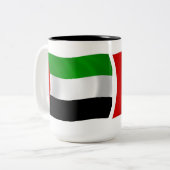 Mug Drapeau des Émirats arabes unis (Devant gauche)