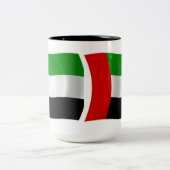 Mug Drapeau des Émirats arabes unis (Centre)