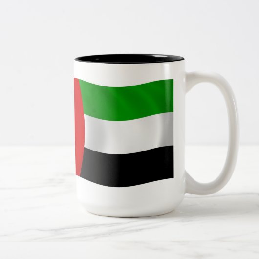 Mug Drapeau des Émirats arabes unis (Droit)