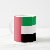 Mug Drapeau des Émirats arabes unis (Devant gauche)