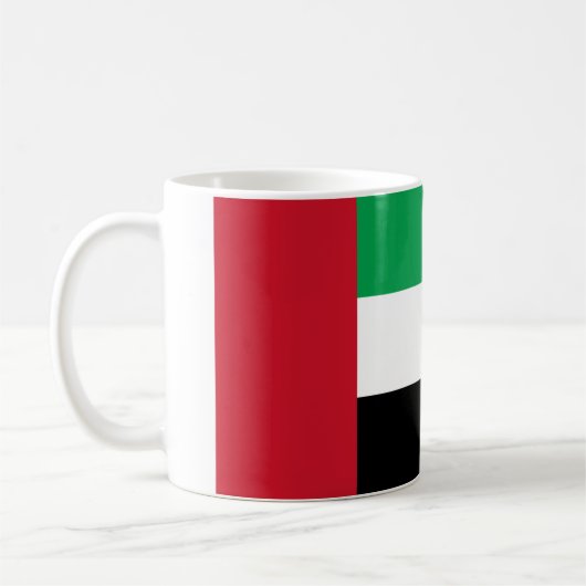 Mug Drapeau des Émirats arabes unis (Gauche)