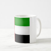 Mug Drapeau des Émirats arabes unis cool (Devant droit)