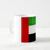 Mug Drapeau des Émirats arabes unis cool (Devant gauche)