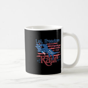 Mug Drapeau des enfants de laisser la liberté rawr T-r