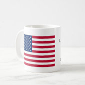Mug Drapeau des États-Unis (Devant gauche)
