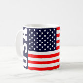 Mug Drapeau des États-Unis d'Amérique (Devant gauche)