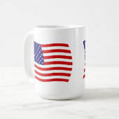 Mug Drapeau des États-Unis d'Amérique (Devant gauche)