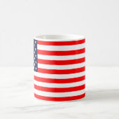 Mug Drapeau des États-Unis d'Amérique (Centre)