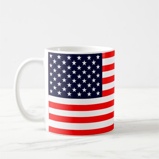 Mug Drapeau des États-Unis d'Amérique (Gauche)