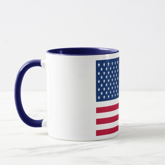 Mug Drapeau des États-Unis d'Amérique (Gauche)