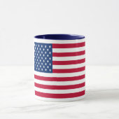 Mug Drapeau des États-Unis d'Amérique (Centre)