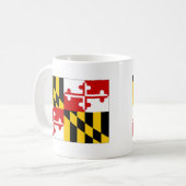 Mug Drapeau des Etats-Unis le Maryland (Devant gauche)