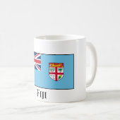 Mug Drapeau des Fidji (Devant droit)