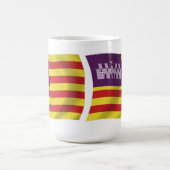 Mug Drapeau des Îles Baléares (Centre)