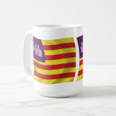 Mug Drapeau des Îles Baléares (Devant gauche)