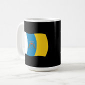 Mug Drapeau des Îles Canaries (Devant gauche)