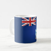 Mug Drapeau des îles Falkland cool (Devant gauche)