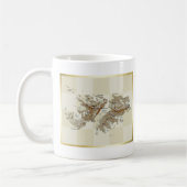 Mug Drapeau des îles Falkland + Musique des cartes (Gauche)