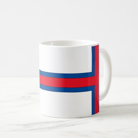 Mug Drapeau des îles Féroé (Devant droit)