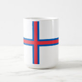 Mug Drapeau des îles Féroé (Centre)