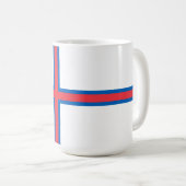 Mug Drapeau des îles Féroé (Devant droit)