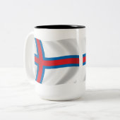 Mug Drapeau des Îles Féroé (Devant gauche)