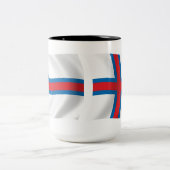 Mug Drapeau des Îles Féroé (Centre)