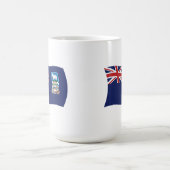 Mug Drapeau des Îles Malouines (Centre)