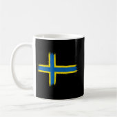Mug Drapeau des îles Orkney St Magnusu2019 Croix-Orcad (Gauche)