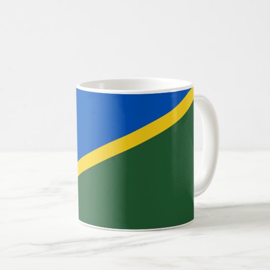 Mug Drapeau des Îles Salomon (Devant droit)